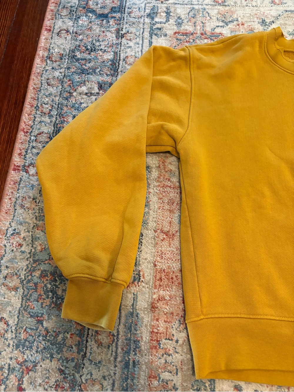 Mate Crewneck Sweatshirt - Mustard Yellow-size M - Picture 5 of 9